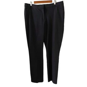 Chico's NEW Secret Stretch Straight Leg Pants In Basic Black Size 16R